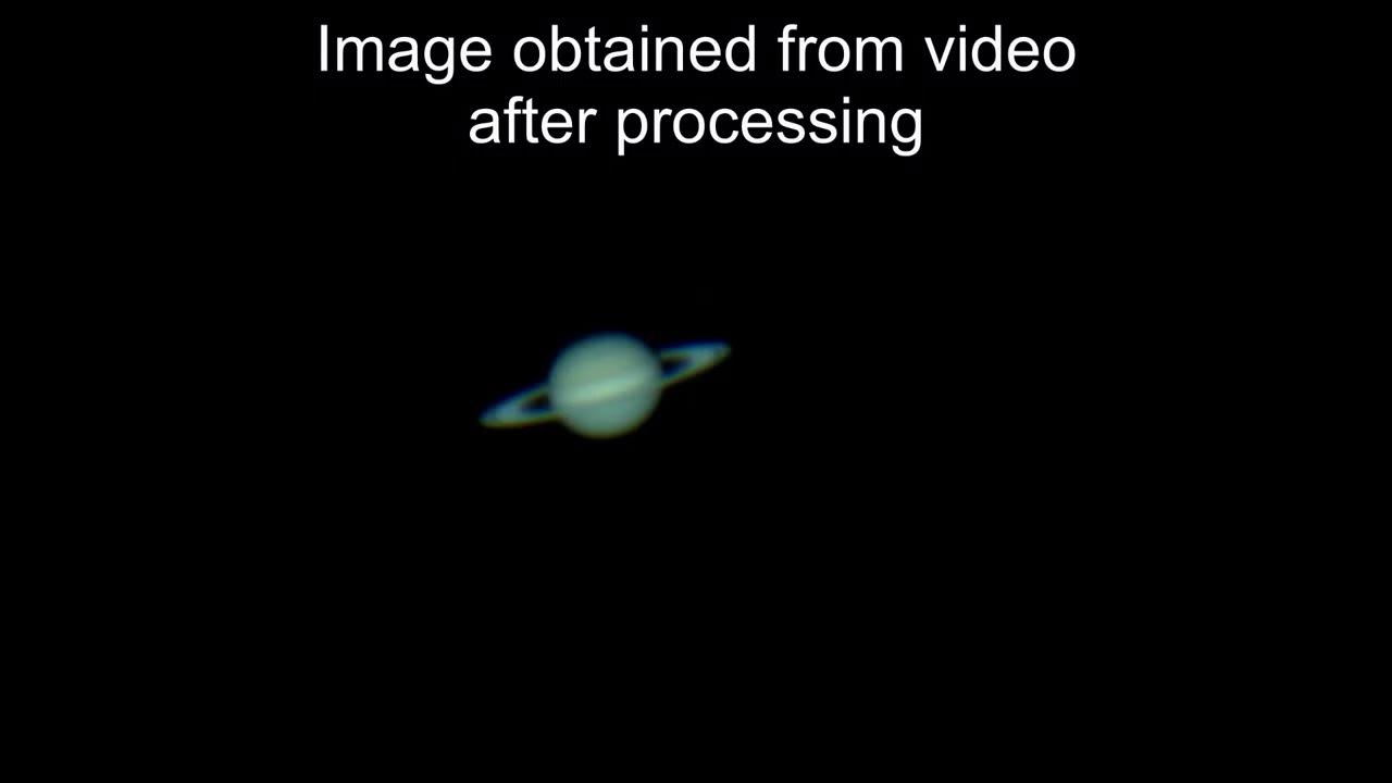 Saturn Viewed through 8 inch telescope YouTube