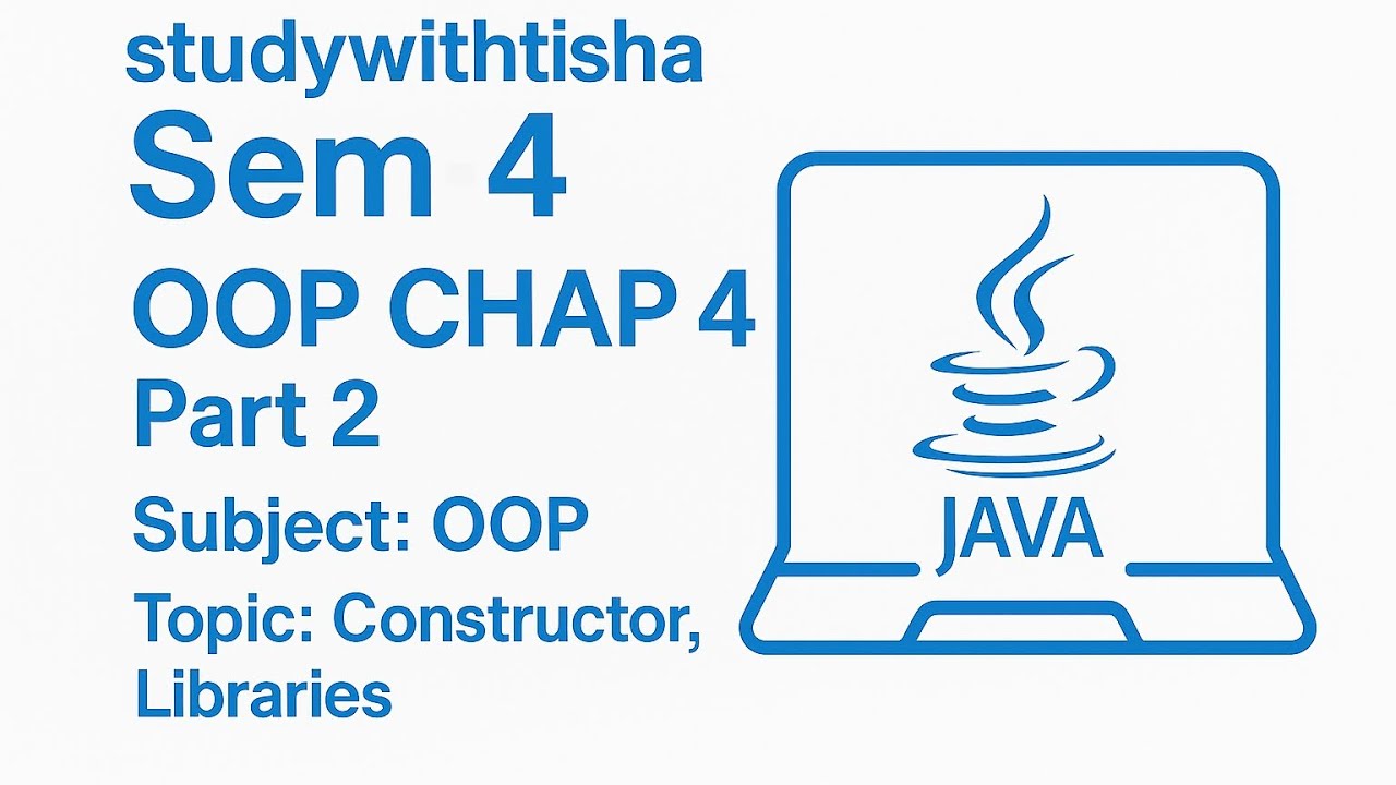 Oop chap 4 part 2 - YouTube