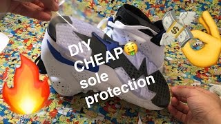 Cheap DIY Sole Protector