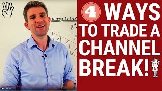 4 Ways to Trade a Trendline or Channel Break 👍