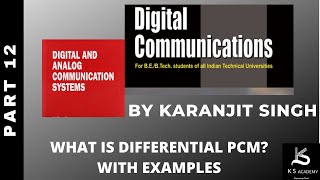 Diffrential PCM||Digital Communication||BTech|| 5th Sem||Lec 12