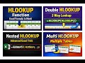 #excel #hlookup #exceltips  Excel HLOOKUP Formula | Double &amp; Nested HLOOKUP Full Guide