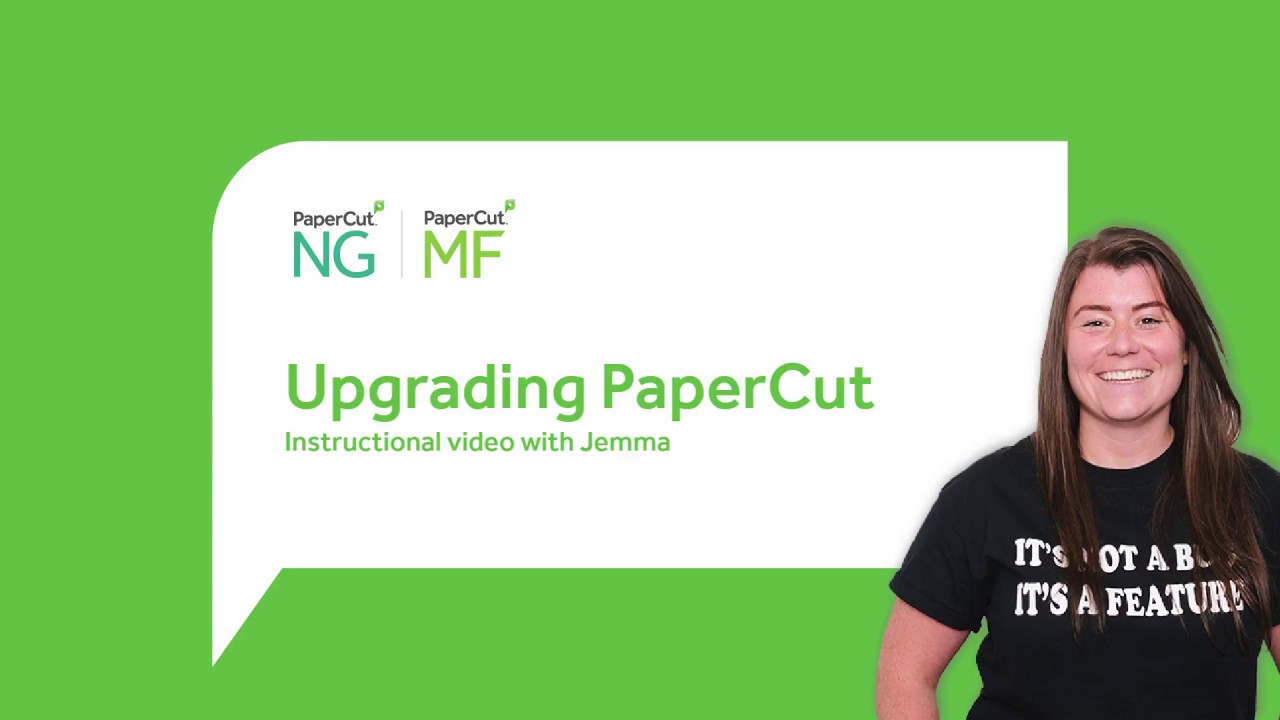 Upgrading PaperCut - YouTube