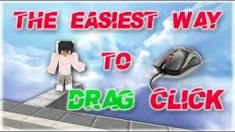 How to drag click 20 cps