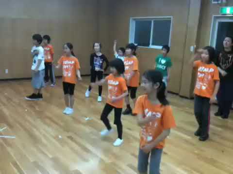 キッズガーデン武蔵小杉教室　キッズダンス稽古風景　キッズダンシングB【キッズダンス】