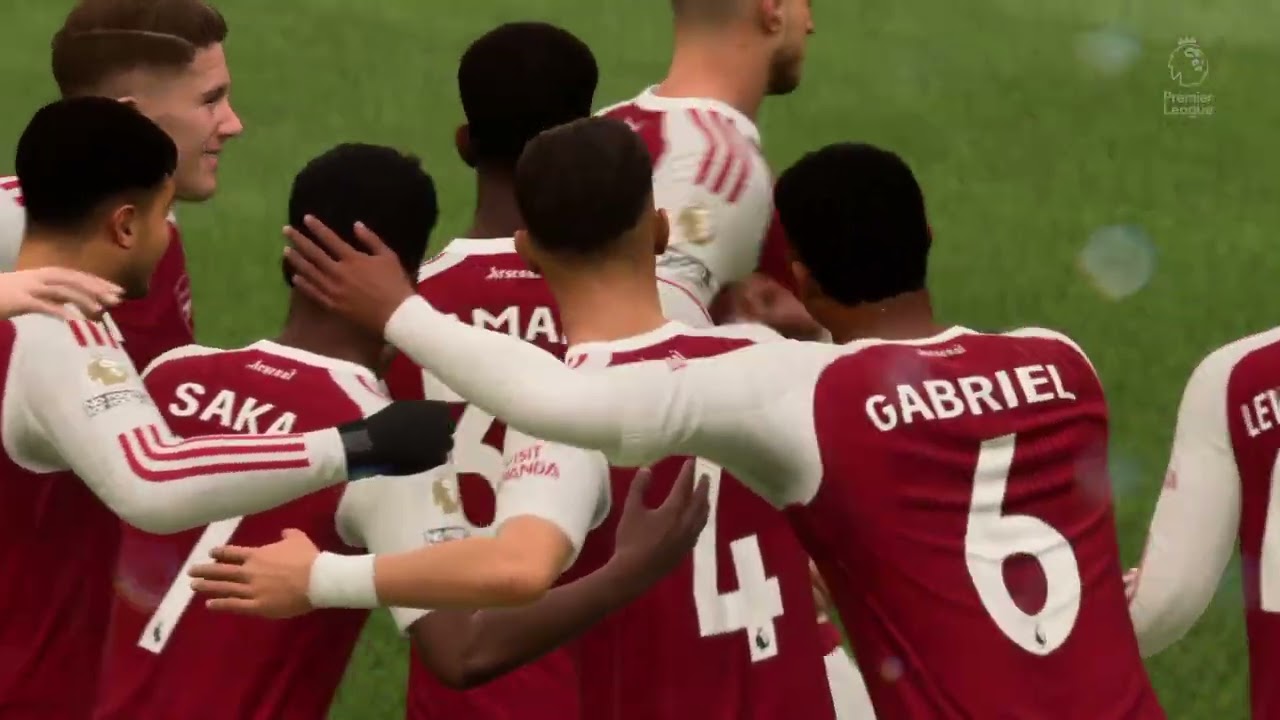 Arsenal 2-0 Everton | Premier League Highlights 25/26 Career Mode 