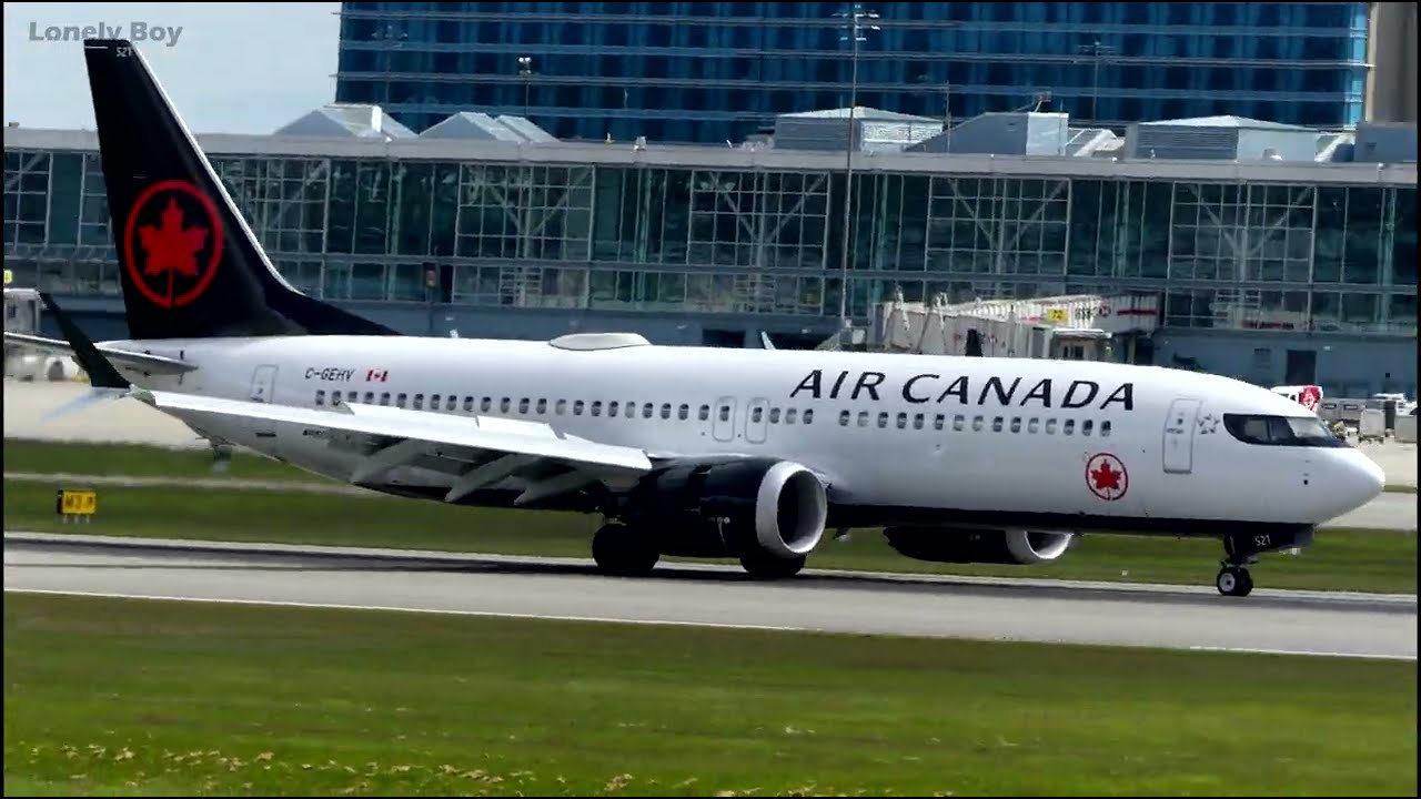 Air Canada - Boeing 737 Max 8 from Calgary