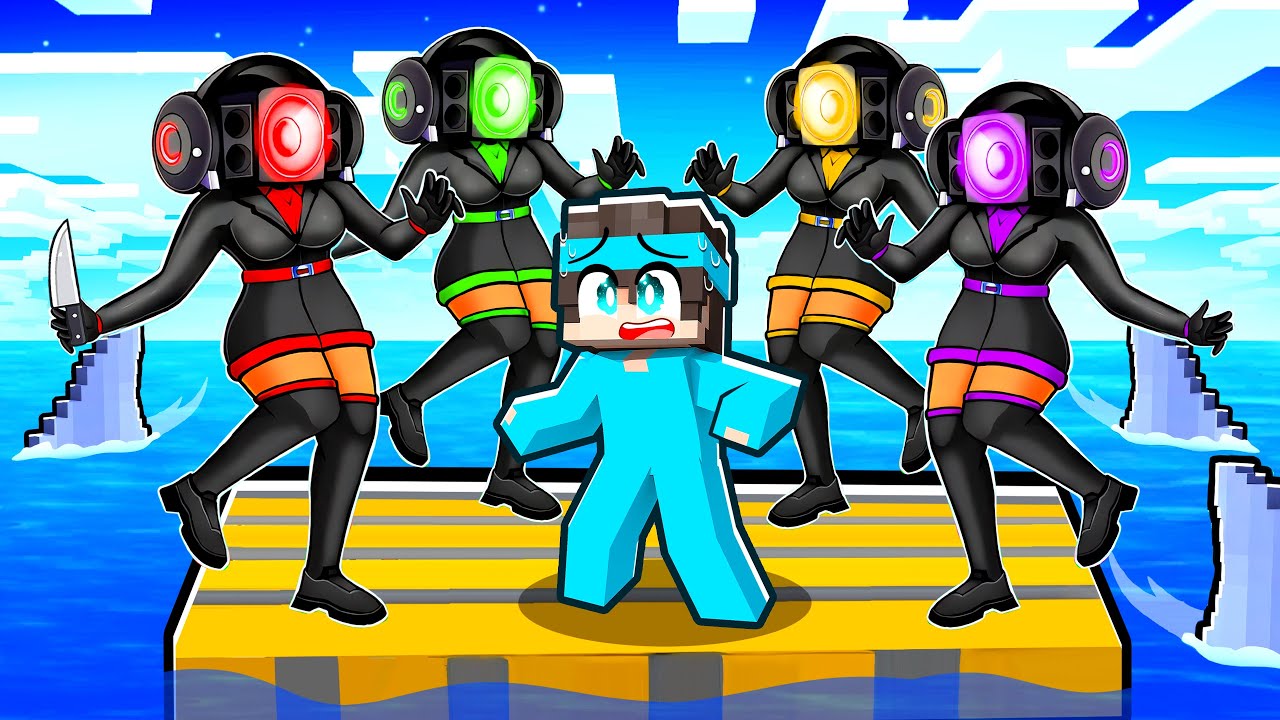LOCKED on SUPER RAFT with MICROWAVE WOMAN ARMY!!