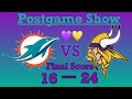 Great Win Going Into The Bye. We Have Alot To Fix, But Is One Of The NFL Best Record Teams. SKOL