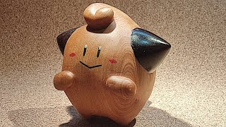 5 hours of wood carving a super cute CLEFFA - No Talking - ASMR screenshot 5