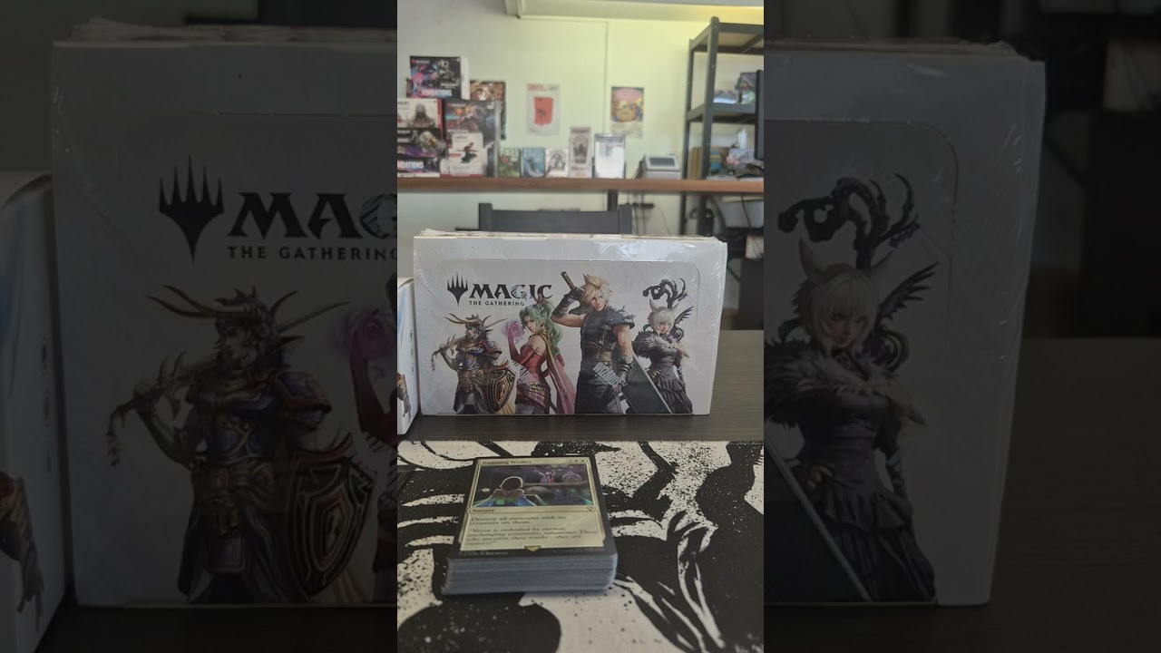 Magic the gathering, ouverture du deck final fantasy 10 collector