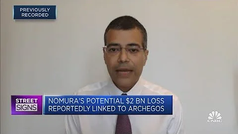 Nomura's announcement of potential $2 billion loss...