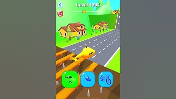 Shape-Shifting | New Hyper Casual Game 🔥| Level - 1364 | #shorts #shapeshifting #gameplay