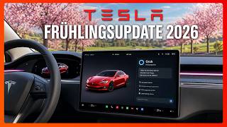 Tesla Frühlingsupdate: Alle neuen Funktionen im Detail erklärt