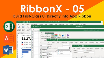 RibbonX 05 - Dynamic ComboBox, DropDown Control for Excel CustomUI