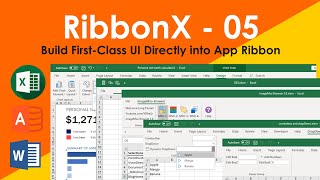 RibbonX 05 - Dynamic ComboBox, DropDown Control for Excel CustomUI screenshot 3