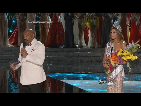 Steve Harvey Crowns the Wrong Miss Universe 2015 | ABC News