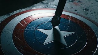 Slicing Captain Americas Shield  Vibranium Asmr Cut
