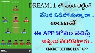 cricket dream11 new app 100% winning chance...by chinnitech / telugu screenshot 5