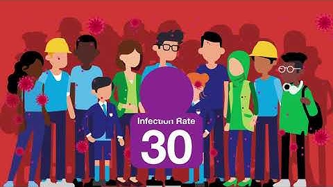 COVID-19 transmission animation