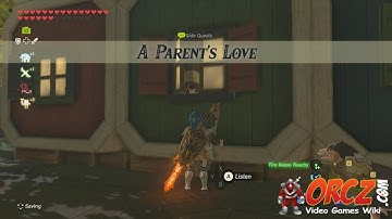 Legend of Zelda Breath of the Wild A Parent