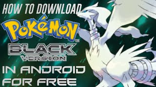 How to download Pokemon Black Version in Android screenshot 5
