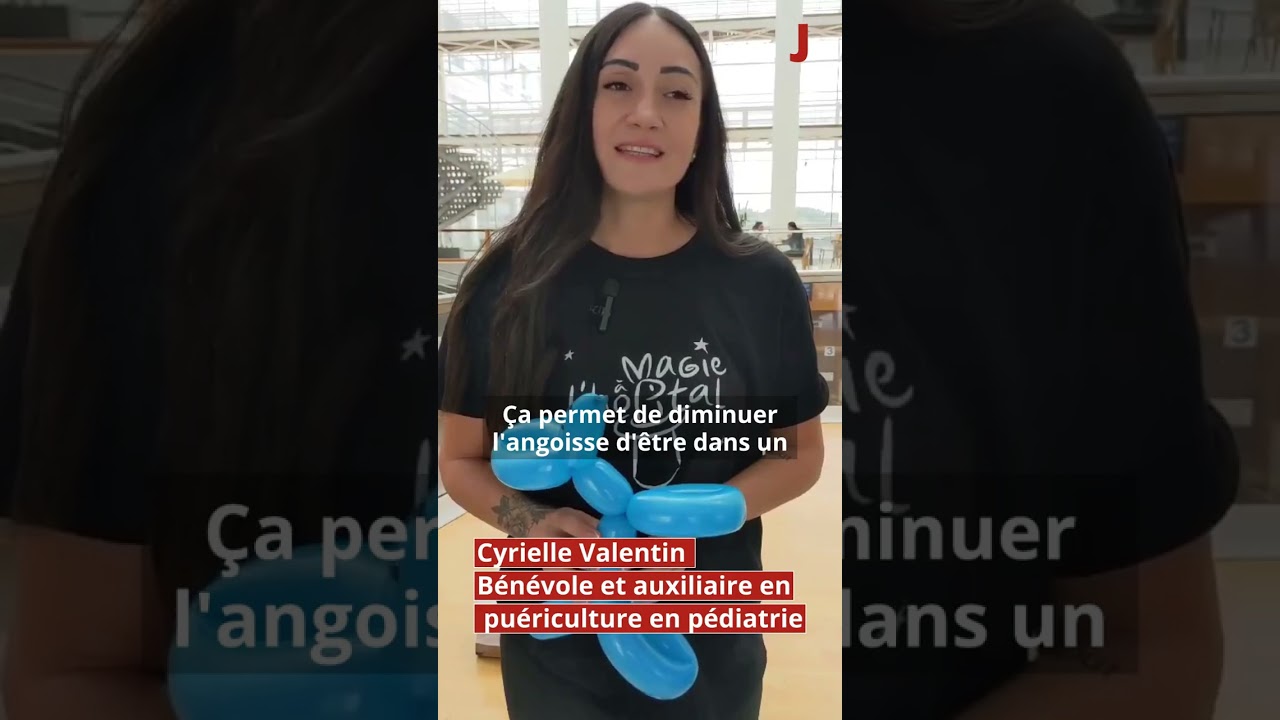 De la magie au service pédiatrie à l'hôpital de Nevers