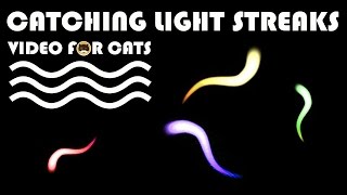 CAT GAMES - Catching Light Streaks. Video for Cats to Watch.