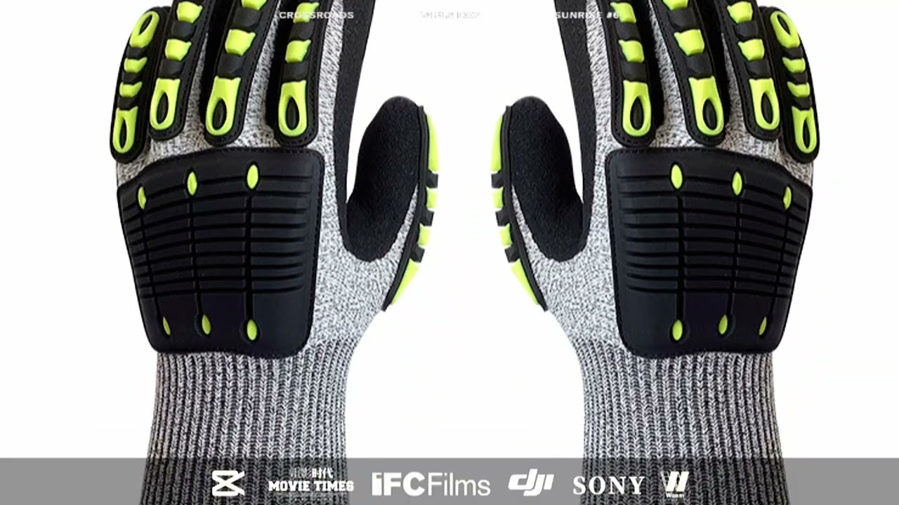 TPR Safety Gloves From China Factory For Many Workers 