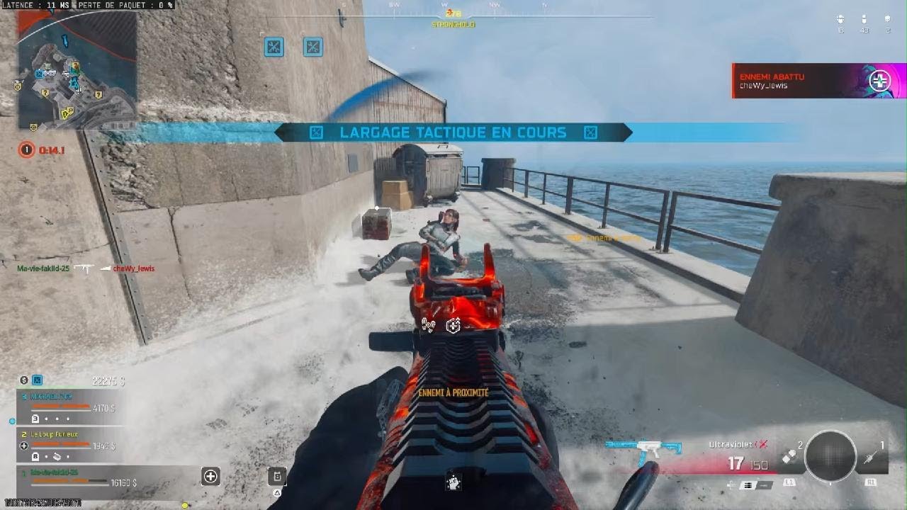 1VS 4 final en beauté  😊💀