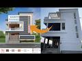 house trending colour with details l house front design latest colour combination l asian paint l
