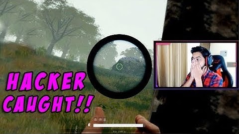 PUBG Hacker Caught On Live Stream • Hacker In PUBG