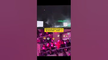 💎 reaction to "BLACKPINK - Jump" 😆 #treasure #junghwan #jihoon #yoshi #teume #kpop #blink #shorts