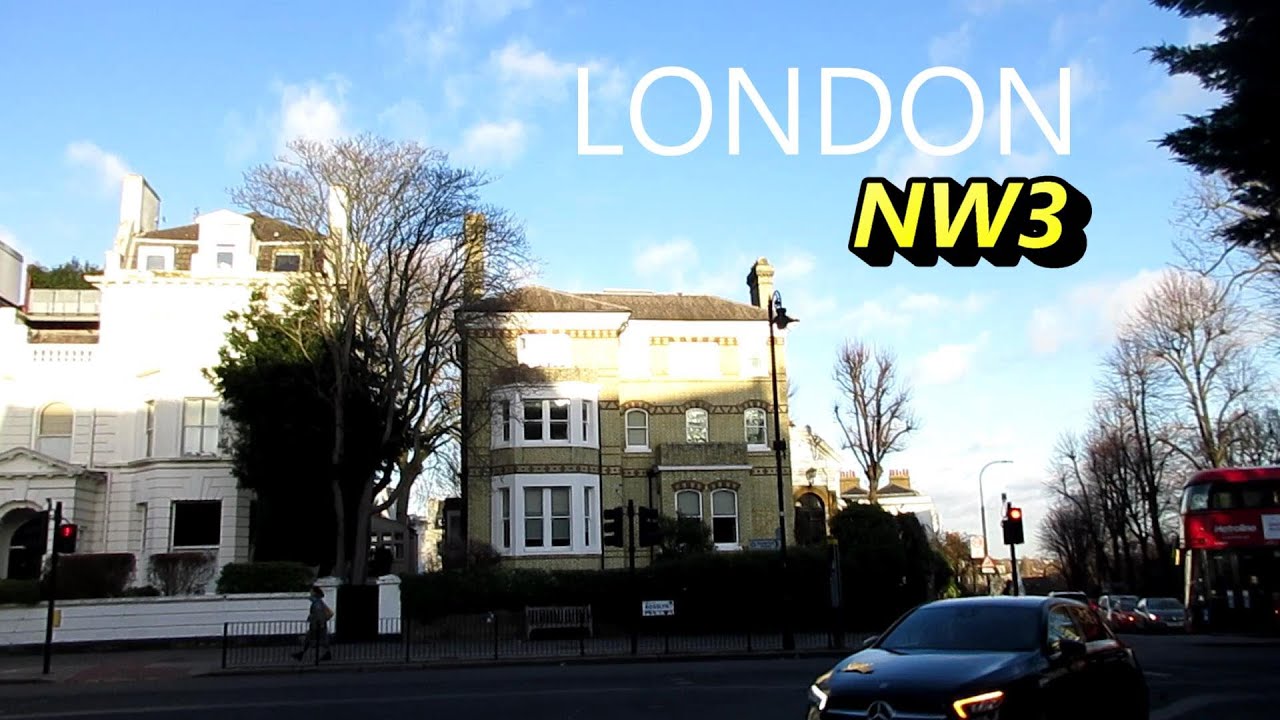 London Walking Tour | Posh Neighborhood in London, Lynhurst Road NW3, Hampstead