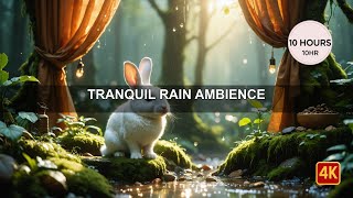 Bunny Secluded Forest Ambient Music | 10 Hours Loop