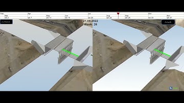 4D Simulation for Infrastructure Project