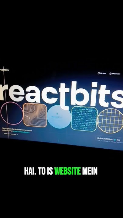 ReactBits – Game-Changing UI Components for React Developers! #shorts # ...