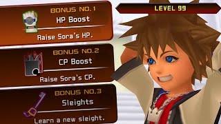 Fastest Way to Level Up Sora in Kingdom Hearts Re:Chain of Memories screenshot 2