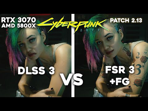 ファンデーション mms Cyberpunk 2077 / RTX 3070 TUF, Ryzen 5800X / FSR 3 + FG VS