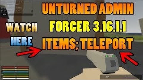 HOW TO GET ADMIN ON ANY UNTURNED SERVER!!!