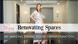 DREAM DINING ROOM TRANSFORMATION | RED ELEVATOR | NINA TAKESH screenshot 2