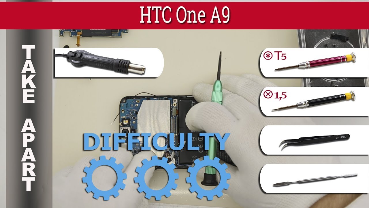 Update  Wie kann man 📱 HTC One A9 2PQ9100 zerlegen