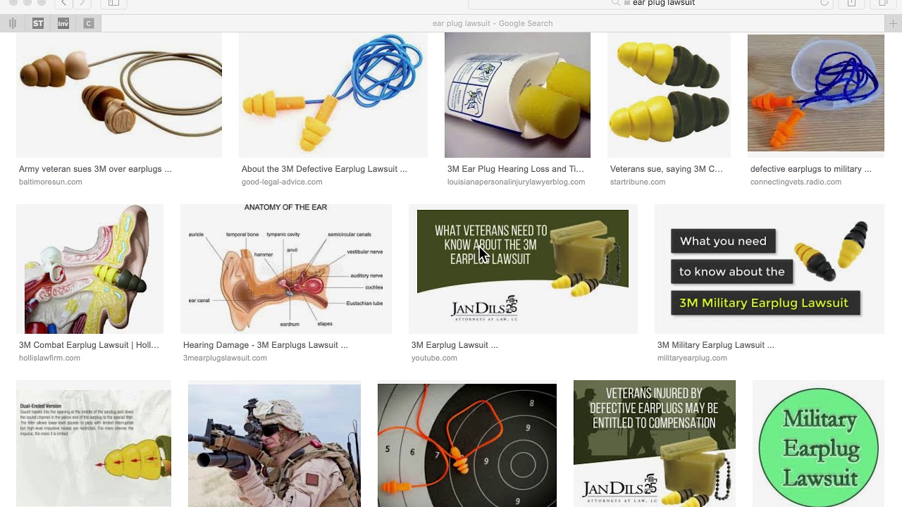 Military Ear Plug Setup and Lawsuit YouTube