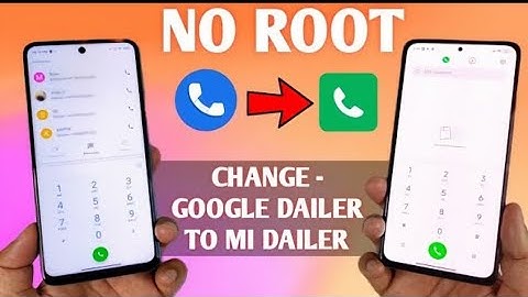 Remove Google Dialer & Enable Mi Dialer with Call Recording & All Functions - No Root | Official