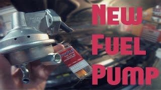 CHEVY SMALL BLOCK FUEL PUMP REPLACEMENT