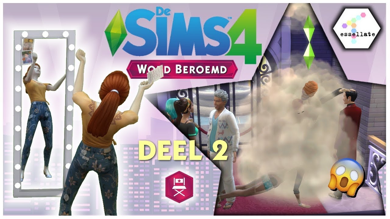 ✨🎬 VECHTEN MET DE UITSMIJTER 🎬✨ || Sims 4 Word Beroemd Let's Play - Deel 2 - YouTube