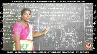 Class : XI -Maths ;Chapter -1 -Sets,Relations and Functions;Topic - Exercise 1.3 (part ii)