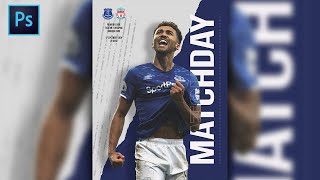 Simple Photoshop Tutorial: Matchday Image