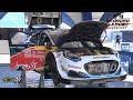 Wrc vodafone rally de portugal 2024  mechanics gets service park beford shakedown  full