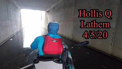 Hollis Q. Lathem Reservoir tunnel top water smash!